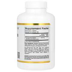 California Gold Nutrition, Ashwagandha, 450 mg, 180 Veggie Capsules