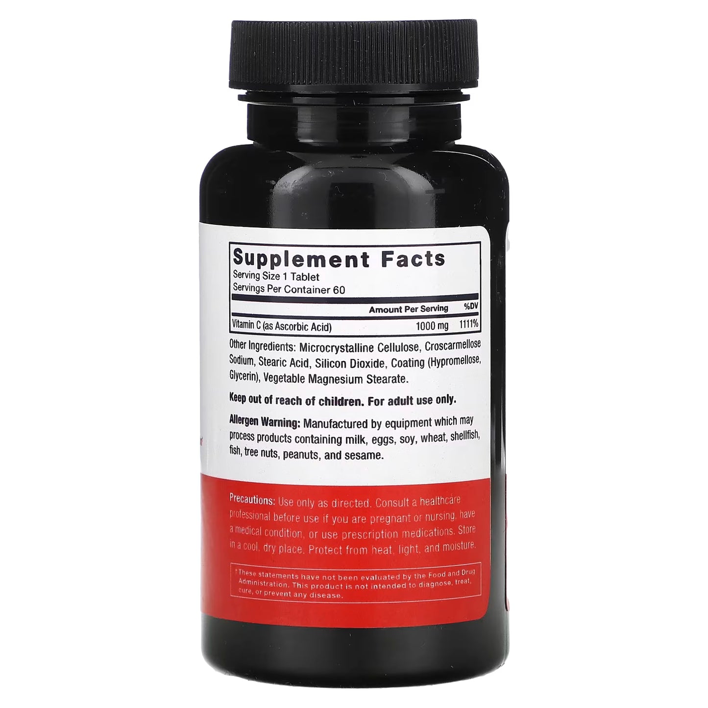 Force Factor, Vitamin C, 1,000 mg, 60 Tablets
