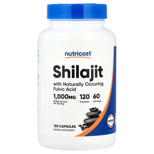 Nutricost, Shilajit, 120 Capsules