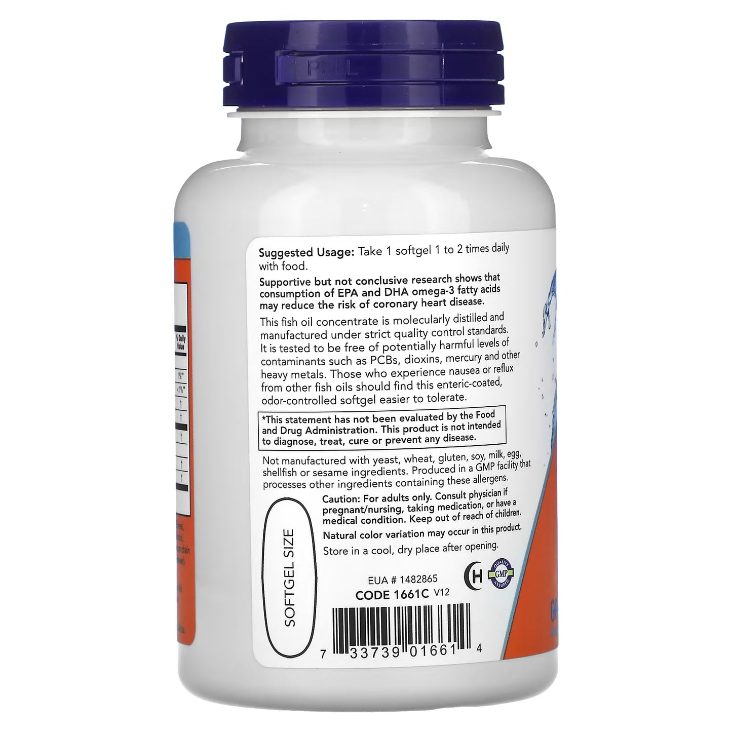 NOW Foods, Ultra Omega-3 Fish Oil, 90 Softgels