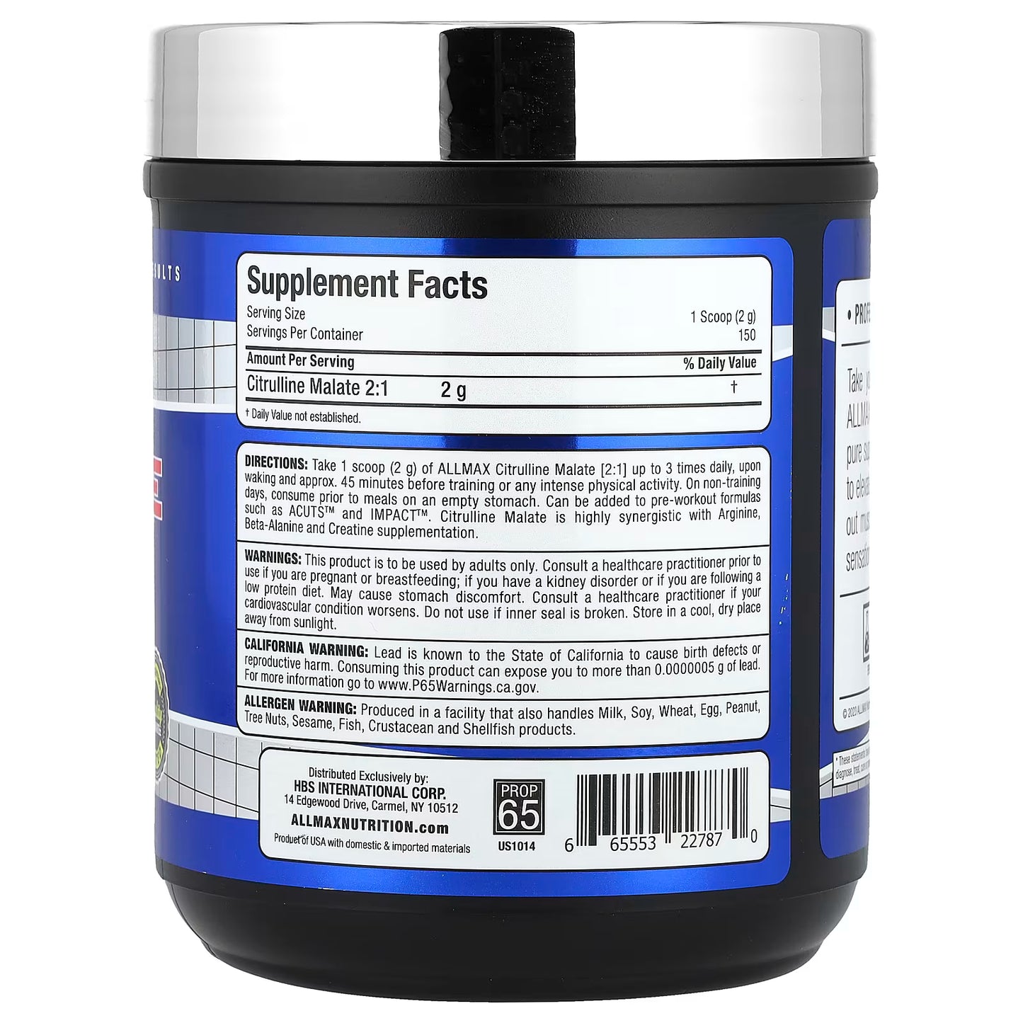 ALLMAX, Essentials, Citrulline Malate 2:1, 10.58 oz (300 g)