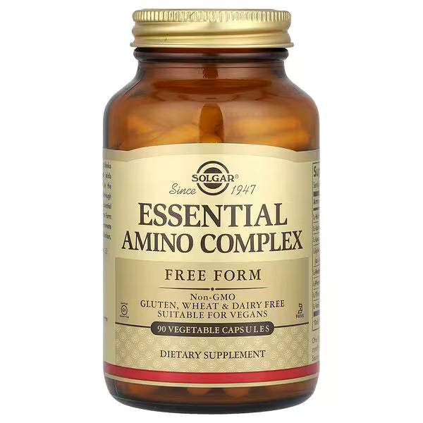 Solgar, Essential Amino Complex, 90 Vegetable Capsules