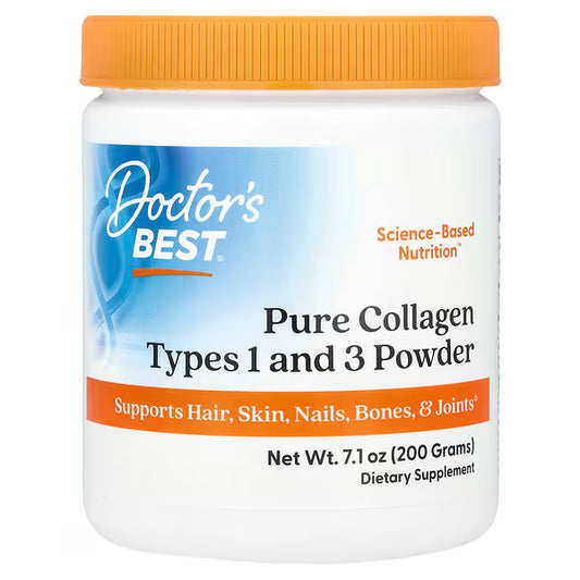 Doctor's Best, Pure Collagen Types 1 and 3 Powder, 7.1 oz (200 g)
