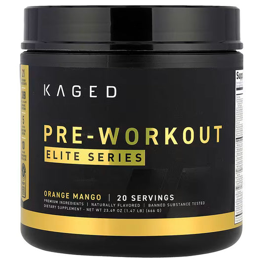Kaged, Elite Series, Pre-Workout, Orange Mango, 1.47 lb (666 g)
