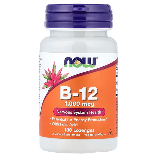 NOW Foods, B-12, 100 Lozenges
