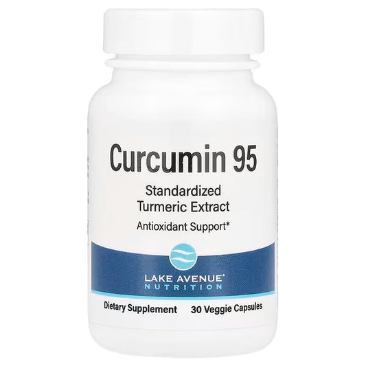 Lake Avenue Nutrition, Curcumin 95, 30 Veggie Capsules (500 mg per Capsule)