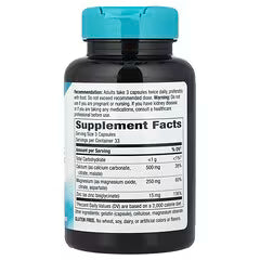 Nature's Way, Calcium Mag & Zinc Mineral Complex, 100 Capsules