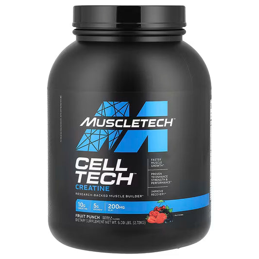 MuscleTech, Cell-Tech™ Creatine, Fruit Punch, 6 lbs (2.72 kg)