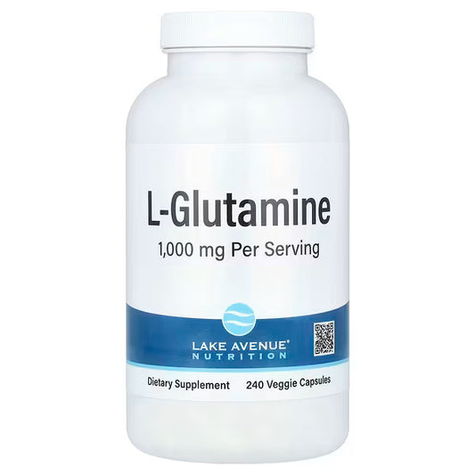 Lake Avenue Nutrition, L-Glutamine, 1,000 mg, 240 Veggie Capsules
