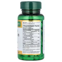 Nature's Bounty, Calcium Magnesium Zinc with Vitamin D3, 100 Coated Caplets