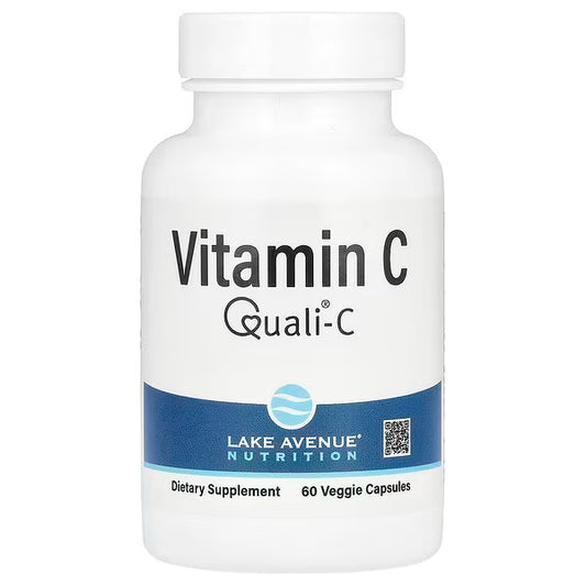 Lake Avenue Nutrition, Vitamin C, Quali®-C, 60 Veggie Capsules (1,000 mg per Capsule)