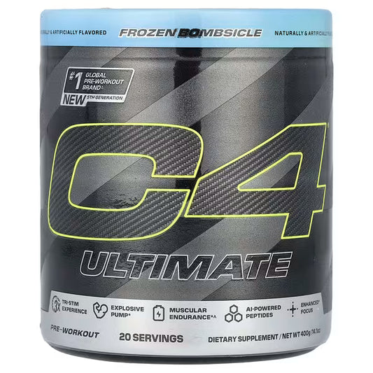 C4 / Cellucor, C4 Ultimate, Pre-Workout, Frozen Bombsicle, 14.1 oz (400 g)