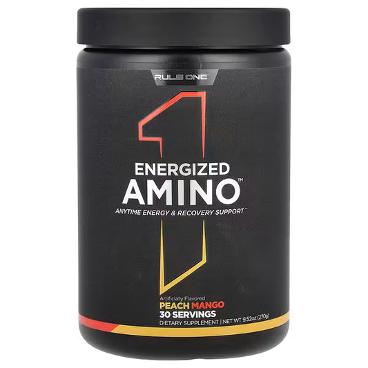 Rule One Proteins, Energized Amino, Peach Mango, 9.52 oz (270 g)